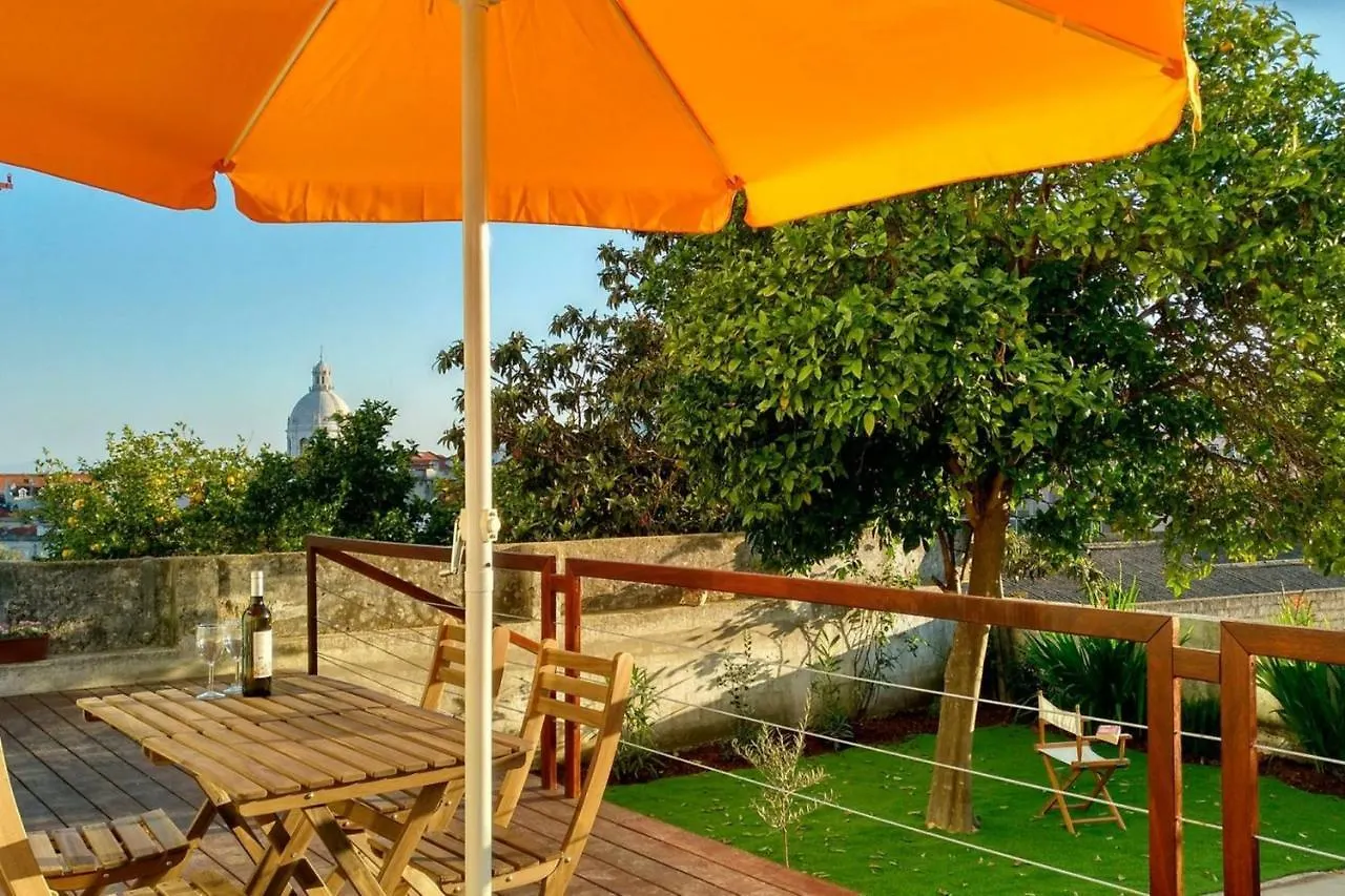 Apartment Central 2 Bedroom Apt W/Garden And Pantheon Views Lisbon Portugal